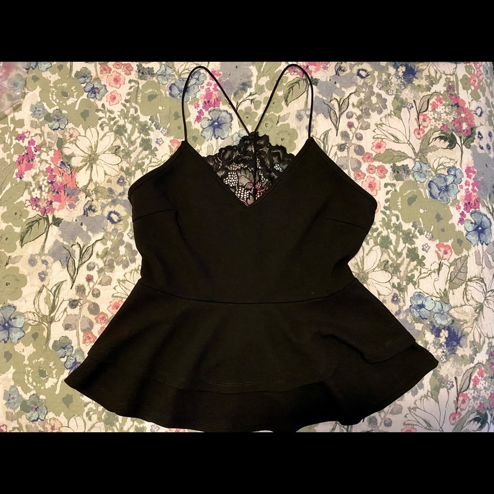 Black Lace Top